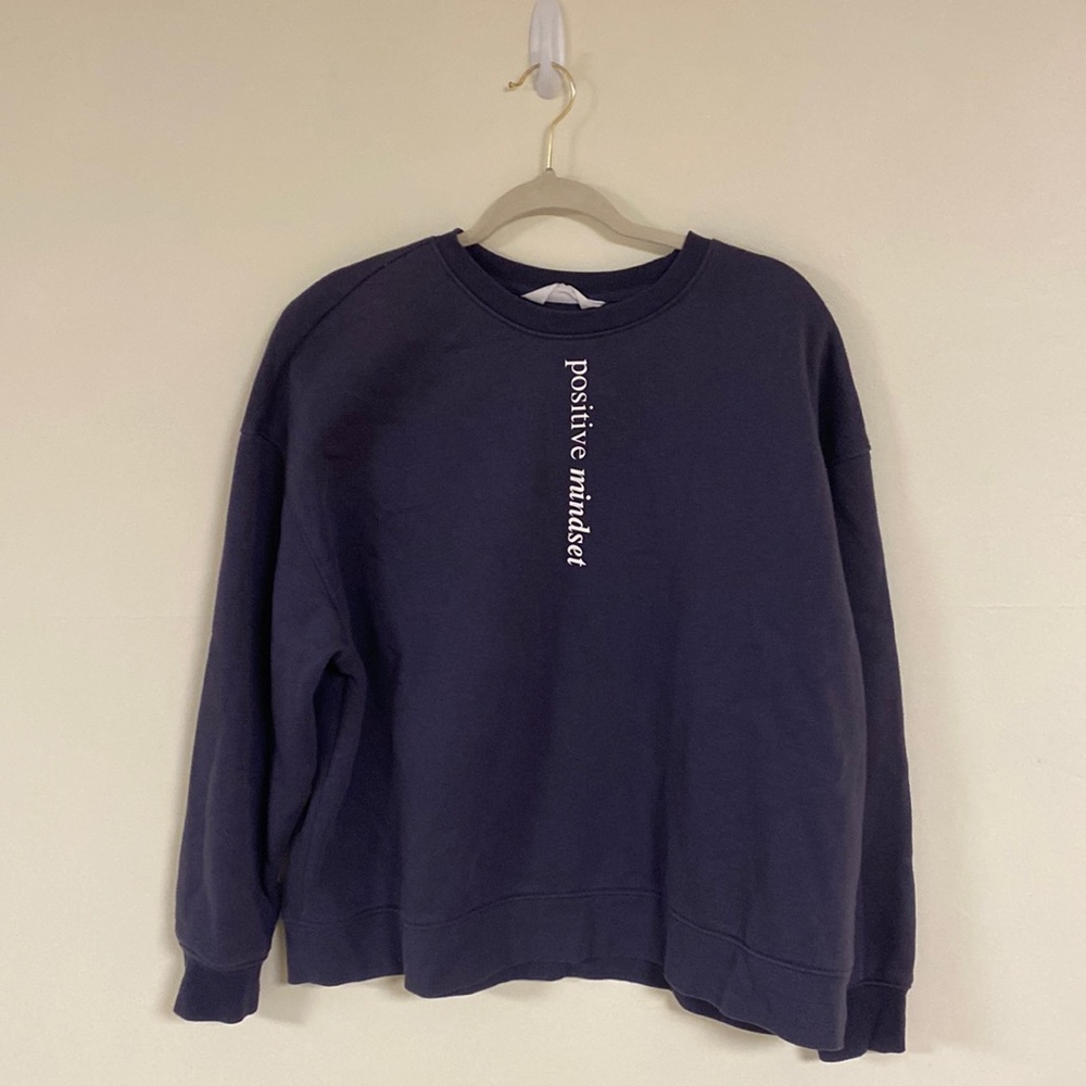 “Positive Mindset” crewneck
